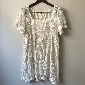 Free People Lace Babydoll Dress